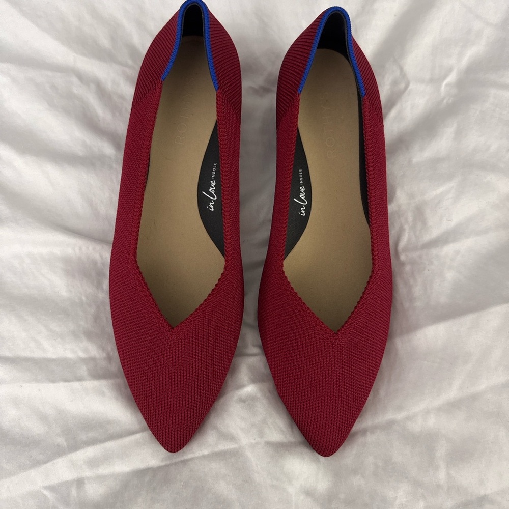 Rothy’s The High Point in Autumn Red - Size 8